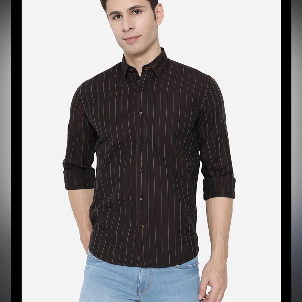 Express Slim Solid Wrinkle-Resistant Everyday Performance Dress Shirt